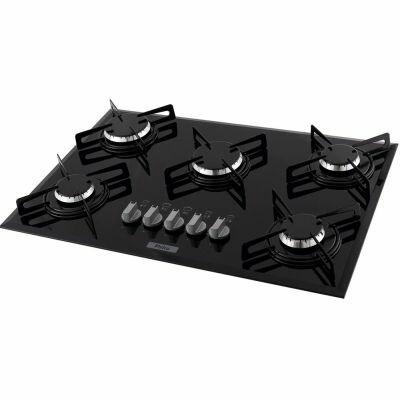 Cooktop a Gás 5 Bocas Cook Chef Preto Philco