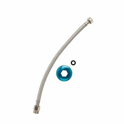 Engate Flexível 40cm Metal Cromado Hidrofama Engate Flexível 40cm Metal Cromado Hidrofama