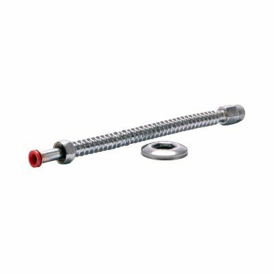Tubo de Cobre MF 1/2"40cm Cromado Distak