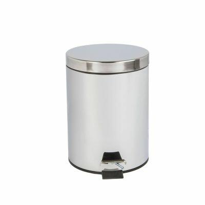Lixeira Bella com Pedal 5L Inox Casa&Ideia