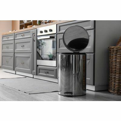 Lixeira Bella com Pedal 5L Inox Casa&Ideia