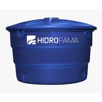 Caixa De &Aacute;gua Polietileno com tampa 500L Hidrofama