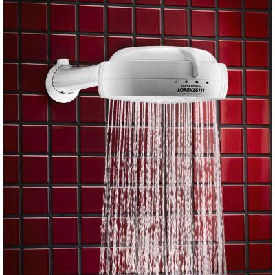 Chuveiro Multitemperatura Lorenzetti Fashion Branco 220V Chuveiro Multitemperatura Lorenzetti Fashion Branco 220V