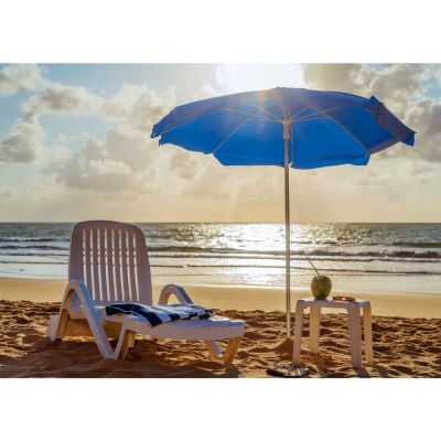 Mesa de Plástico Peruíbe 49,5cm Branco Tramontina
