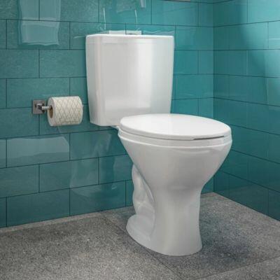 Vaso Sanitário com Caixa Acoplada Parati Acionamento Duplo 3/6L Branco Logasa