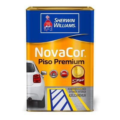 Tinta Novacor Premium 18L Cinza Fosco Sherwin Williams