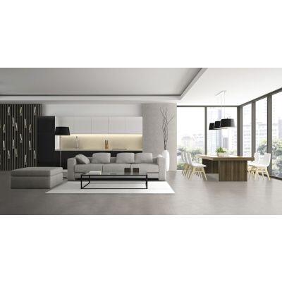 Porcelanato York Soft Gray Retificado Acetinado 90x90CM Portinari