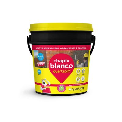 Adesivo Chapix Blanco para Argamassa e Chapisco 18L Quartzolit