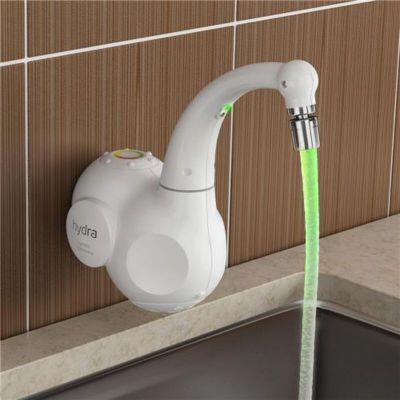Torneira Elétrica Lumen para Parede 5500W Branca Hydra Torneira Elétrica Lumen para Parede 5500W Branca Hydra