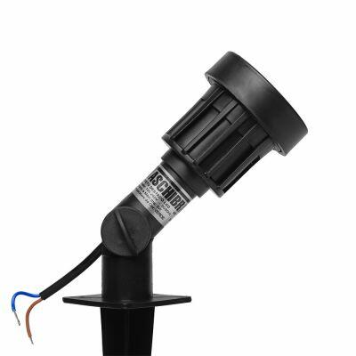 Espeto de Jardim de Led 5W Verde Preto Taschibra