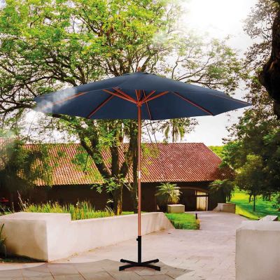 Ombrelone de Madeira Azul 3,00m Mor