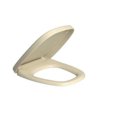 Assento Sanitário Termofixo Monte Carlo Slow Close Creme Deca
