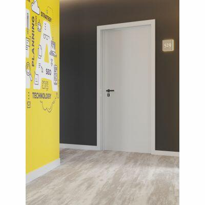 Rodapé Poliestireno B51 2,20M x 5CM Liso Branco Santa Luzia