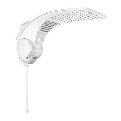 Chuveiro Eletr&ocirc;nico Duo Shower Quadra Branco Lorenzetti