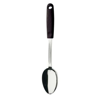 Colher de Arroz Tramontina Utilita 36cm Inox Preto