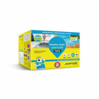 Impermeabilizante Tecplus Lastic 7000 18kg Cinza Quartzolit
