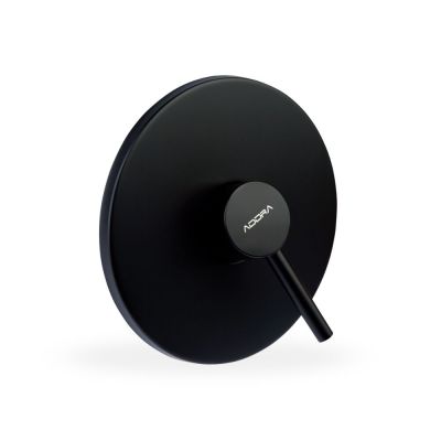 Misturador Base Monocomando para Chuveiro 1/2" Hygge Preto Addra