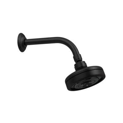 Chuveiro com Tubo Curvo Acqua Plus Black Matte 1/2" Deca