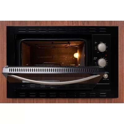 Forno Elétrico Embutir Fit Line Preto 48l Fischer