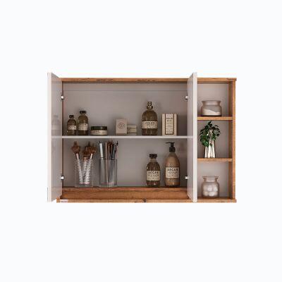 Espelheira para Banheiro MDF/MDP Apollo 90cm C-Linea
