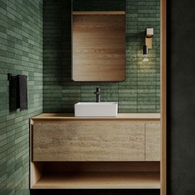 Cuba para Banheiro de Apoio 41x41cm Branco Taut Kohler