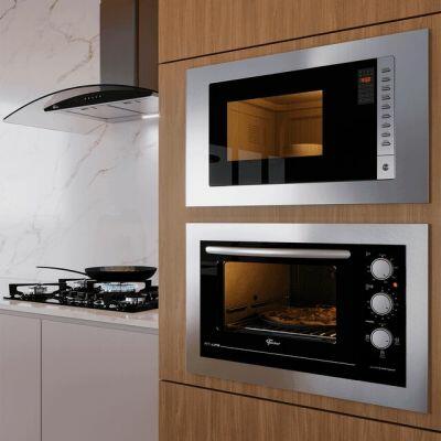 Microondas Embutir Fit Line Inox 25l Fischer