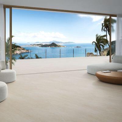 Porcelanato Arezzo Beige Retificado Externo 120x120cm Biancogres