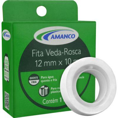 Veda Rosca 18mmx50m Branco Amanco