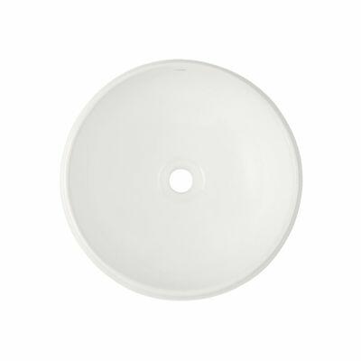 Cuba para Banheiro de Apoio Louça Redonda Branca 39cm Addra