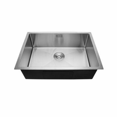 Cuba para Cozinha de Sobrepor/Embutir com V&aacute;lvula 50x40 A&ccedil;o Inox Addra