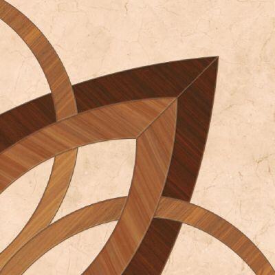 Piso Cerâmica Alvorada  Bege Bold Brilhante 53x53 Ilhabella