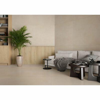 Porcelanato Munari Marfim Retificado Acetinado 120x120 Eliane