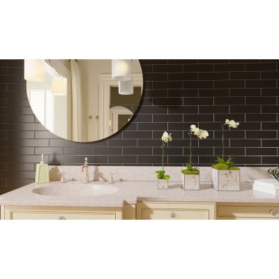 Revestimento de Parede 7cm x 26cm Torcal Black Matte Classe A Malaga