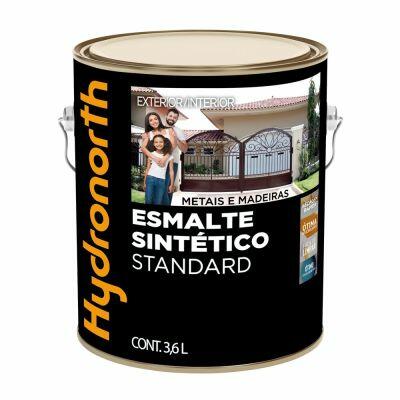 Tinta Esmalte 3,6l Preto Fosco Hydronorth