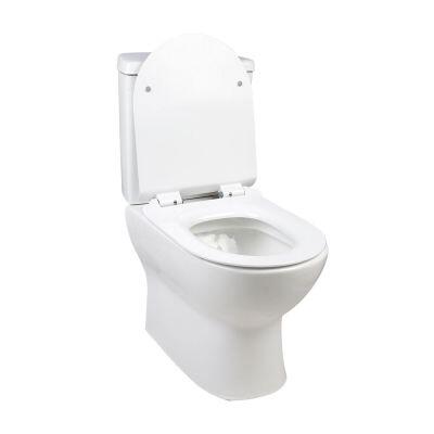 Kit Vaso Sanitário com Caixa Acoplada Acionamento Duplo 3/6L N. Mônaco Branco Addra