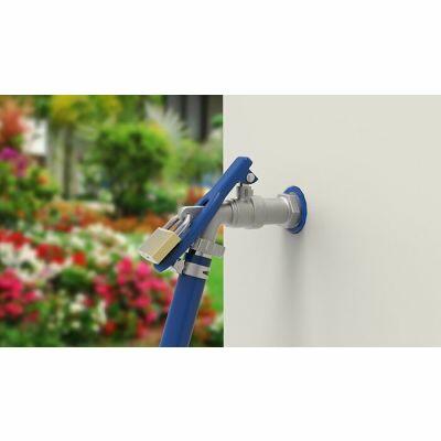 Torneira para Jardim Acionamento Restrito 1/2" e 3/4" Niquelado Blukit