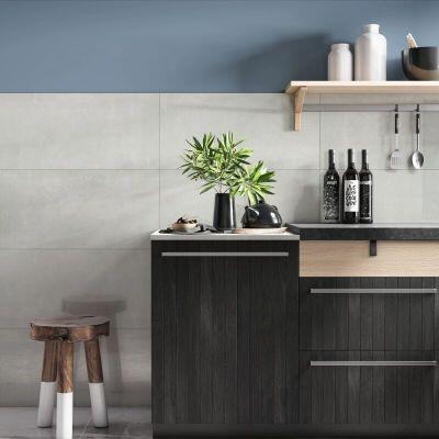 Piso Cerâmico Corta Grey Plus Retificado Acetinado 37,4x74,4 Ilhabella