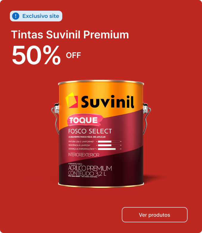Banner Tintas Suvinil Premium