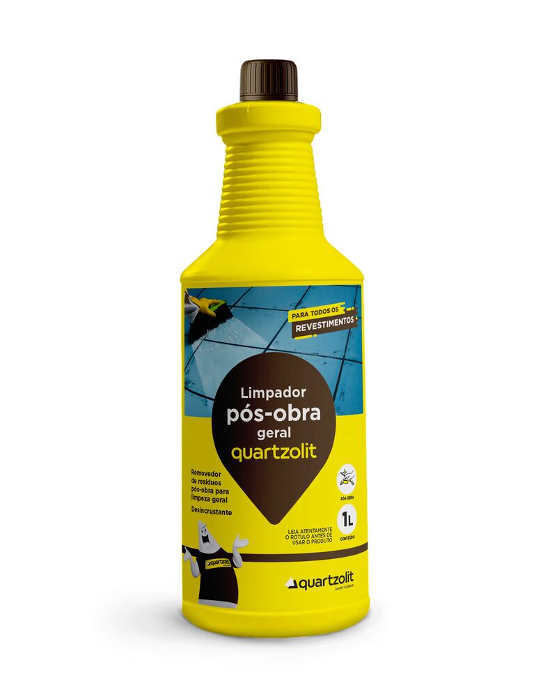 Limpador Pós Obra Geral 1L Quartzolit