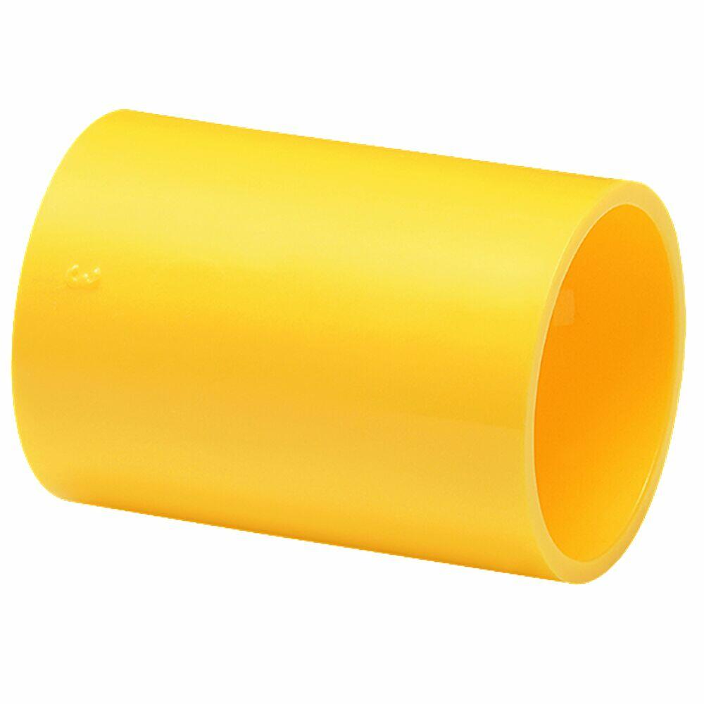 Luva Pressão 20mm Flex Amarelo PVC Amanco