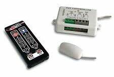 Controle Remoto para Ventilador de Teto Preto Force Line