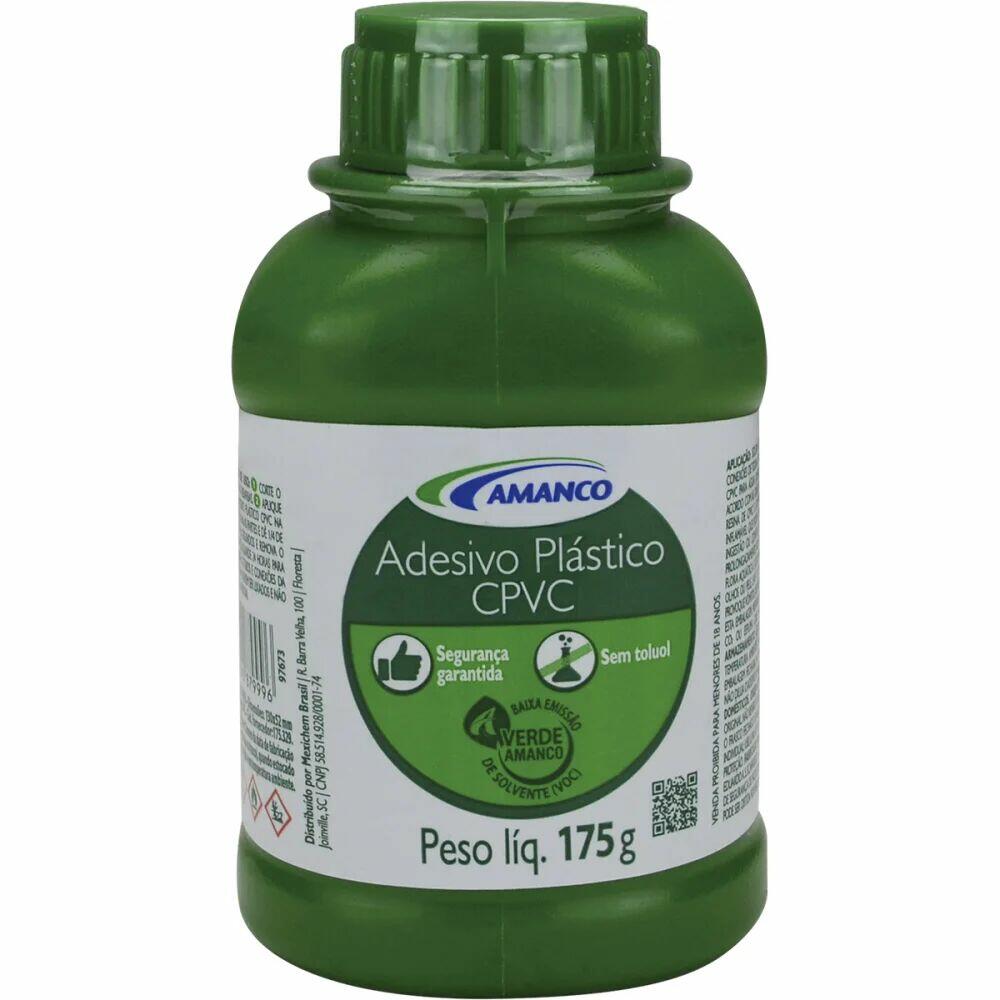 Adesivo Super com Pincel Incolor Liquido 175gr Cpvc Amanco