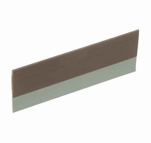 Veda Porta 100cm Borracha Marrom Tecnoperfil