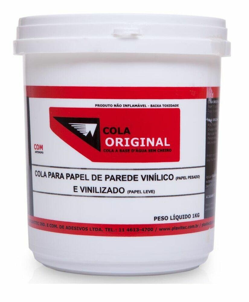 Cola Plavitec 1kg para Papel de Parede