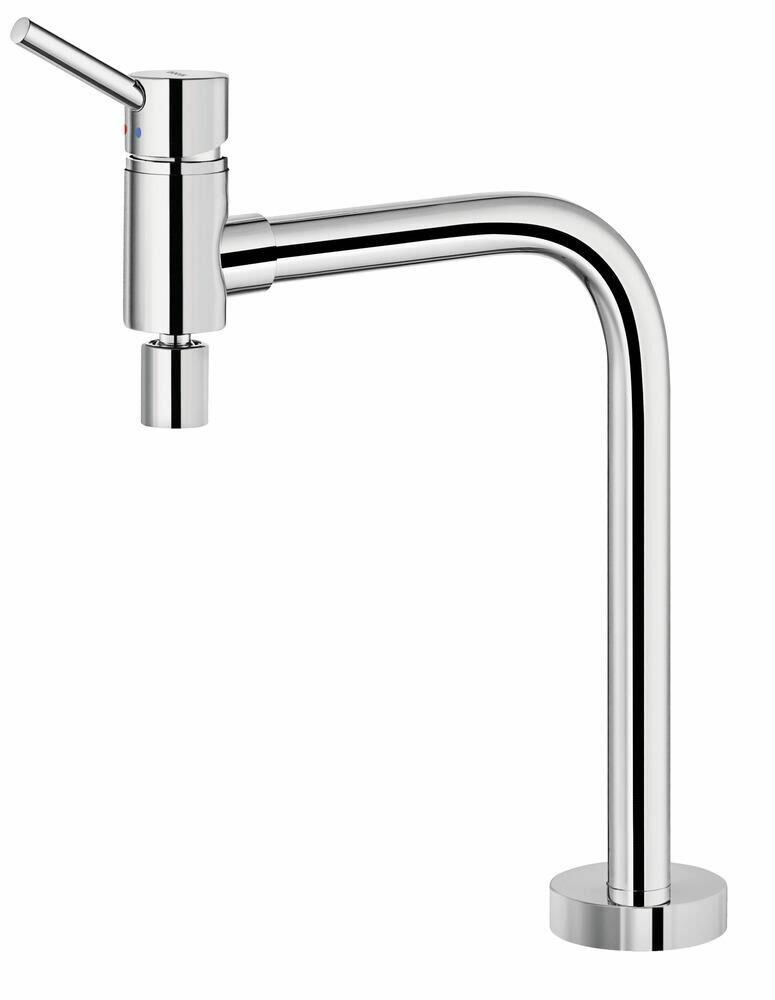 Torneira Misturador Monocomando para Cozinha de Mesa Bica Alta 1/2
