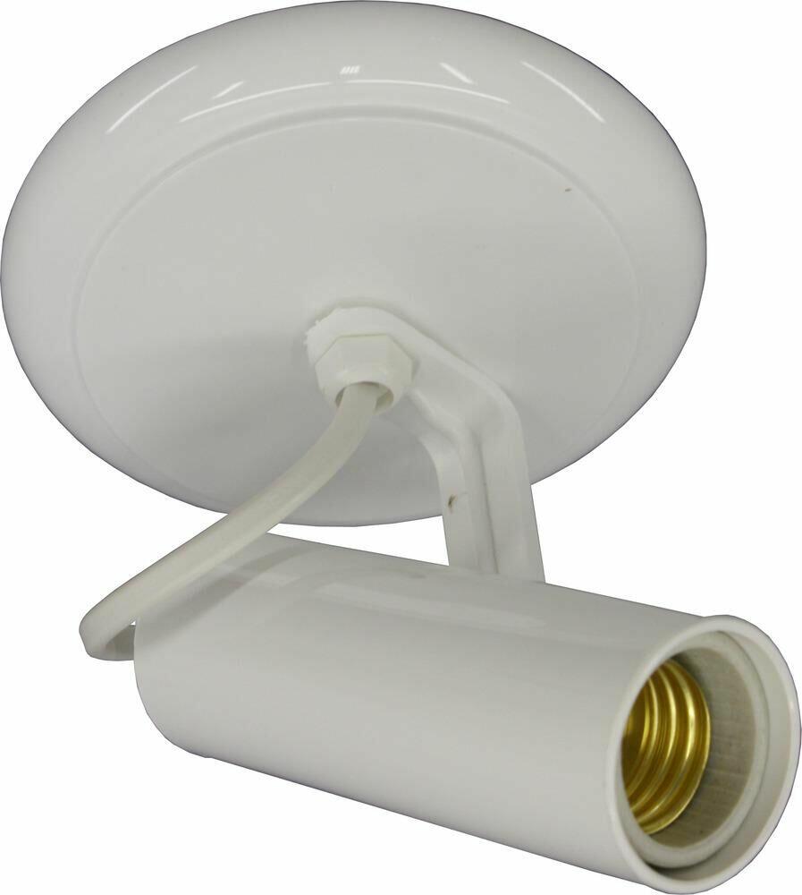 Spot Vitralux 1 Lâmpada Infinity sem Aleta E27 Branco