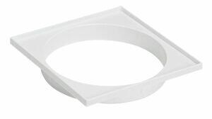 Porta Grelha 100mm Pvc Cr Quadrado Amanco