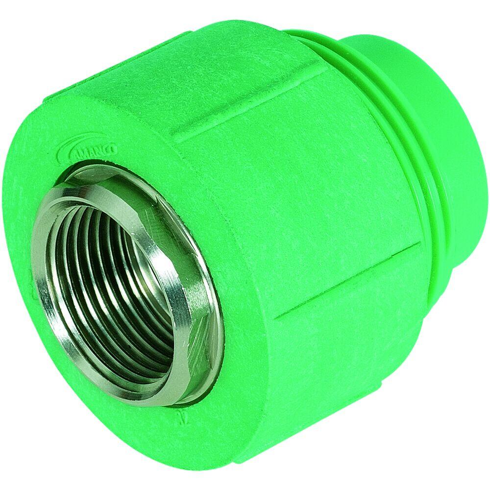 União Mista 25mmx3/4 Ppr Verde Amanco