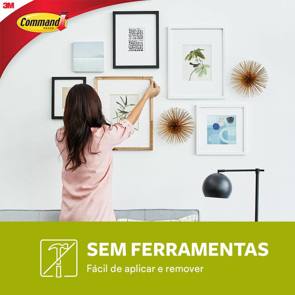 Suporte para Quadro 3M Command Médio
