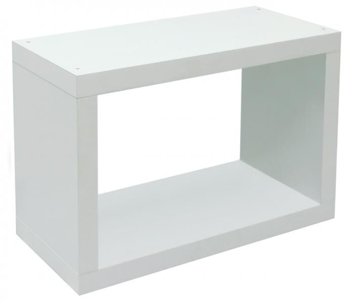 Nicho Prat-K Tendenza 4  com Suporte 40x60cm Branco